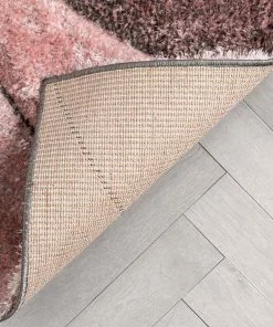 Well Woven Luz Modern Geometric Blush 3D Textured Thick & Soft Shag Rug 17 Well Woven Luz Modern Geometric Blush 3D Textured Thick & Soft Shag Rug