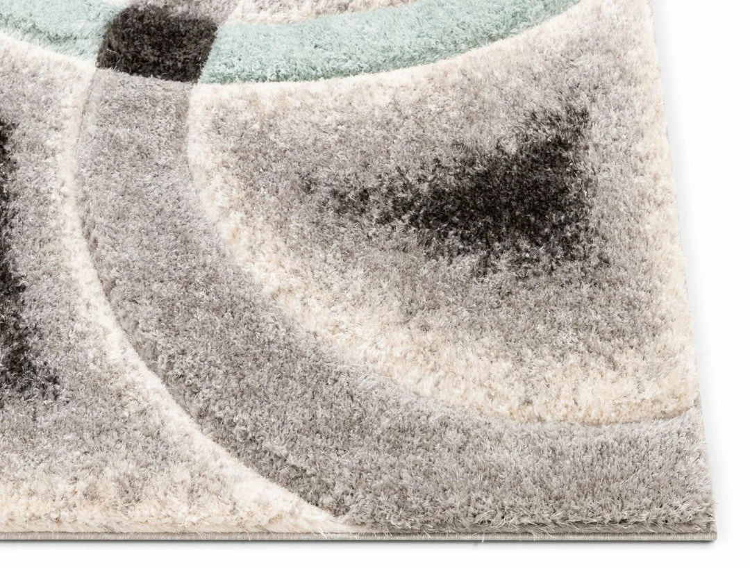 Well Woven Oahu Blue Modern Geometric 3D Textured Shag Rug 3 Well Woven Oahu Blue Modern Geometric 3D Textured Shag Rug