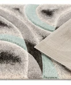 Well Woven Oahu Blue Modern Geometric 3D Textured Shag Rug 10 Well Woven Oahu Blue Modern Geometric 3D Textured Shag Rug