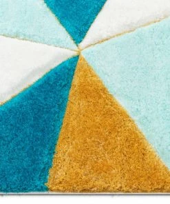 Well Woven Venice Blue Modern Geometric 3D Textured Shag Rug 8 Well Woven Venice Blue Modern Geometric 3D Textured Shag Rug