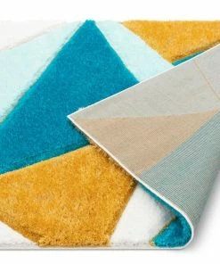 Well Woven Venice Blue Modern Geometric 3D Textured Shag Rug 9 Well Woven Venice Blue Modern Geometric 3D Textured Shag Rug