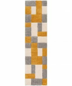 Well Woven Escondido Yellow Modern Geometric 3D Textured Shag Rug By Chill Rugs 12 Well Woven Escondido Yellow Modern Geometric 3D Textured Shag Rug By Chill Rugs