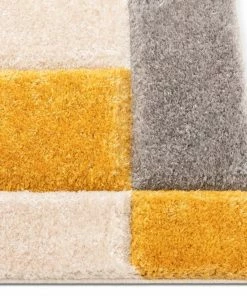 Well Woven Escondido Yellow Modern Geometric 3D Textured Shag Rug By Chill Rugs 10 Well Woven Escondido Yellow Modern Geometric 3D Textured Shag Rug By Chill Rugs