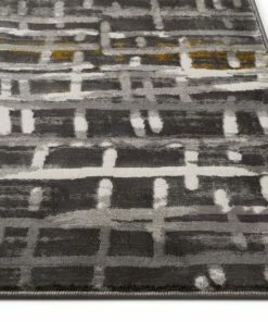 Well Woven Unimaginable Grey Modern Rug 3'11" X 5'3" Geometric 8 Well Woven Unimaginable Grey Modern Rug 3'11