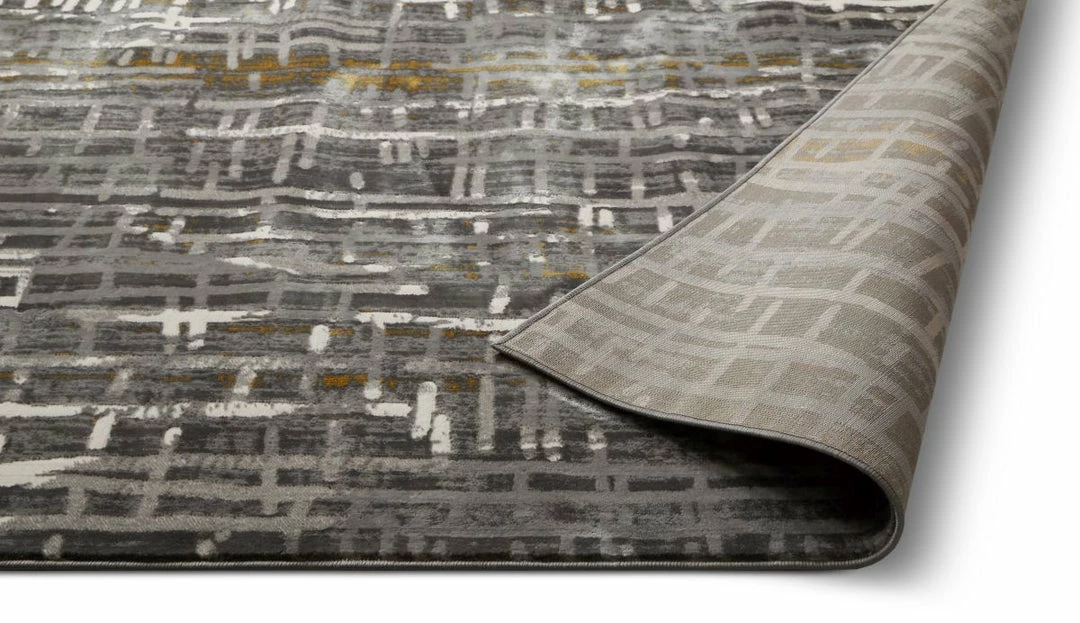 Well Woven Unimaginable Grey Modern Rug 3'11" X 5'3" Geometric 4 Well Woven Unimaginable Grey Modern Rug 3'11" X 5'3" Geometric