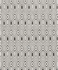 Well Woven Graceful Grey Modern Rug