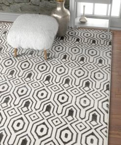 Well Woven Graceful Grey Modern Rug