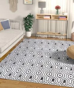 Well Woven Graceful Grey Modern Rug