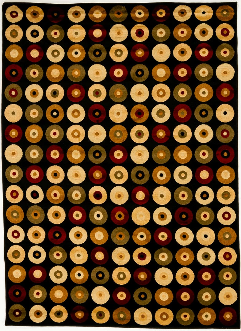 Well Woven 5'x7' Sample Sale Tan Circles 5'3" X 7'5" SS-0203 Rug 1 Well Woven 5'x7' Sample Sale Tan Circles 5'3" X 7'5" SS-0203 Rug
