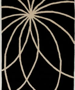 Well Woven Sample Sale Black White 5'3" X 7'5" SS-0232 Rug Whites & Creams