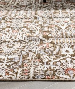 Well Woven Ahote Vintage Floral Damask Pattern Brown Textured Rug 15 Well Woven Ahote Vintage Floral Damask Pattern Brown Textured Rug