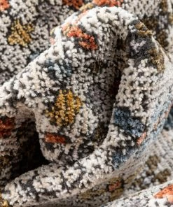 Well Woven Global Mathias Vintage Tribal Stripes Grey Textured Rug 11 Well Woven Global Mathias Vintage Tribal Stripes Grey Textured Rug