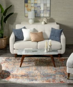 Well Woven Trafalgar Global Vintage Abstract Distressed Multi Rug By Chill Rugs