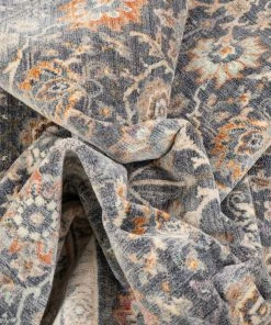 Well Woven Zocalo Global Vintage Oriental Blue Rug