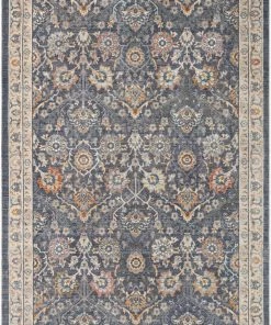 Well Woven Zocalo Global Vintage Oriental Blue Rug