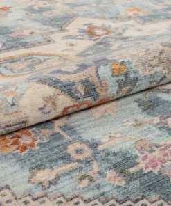 Well Woven Grote Global Vintage Medallion Blue Rug By Chill Rugs