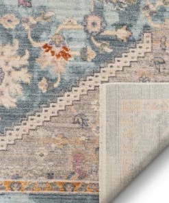 Well Woven Grote Global Vintage Medallion Blue Rug By Chill Rugs