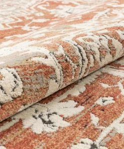 Well Woven Global Caine Vintage Persian Oriental Brick Rug