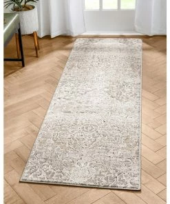 Well Woven Thea Vintage Persian Oriental Ivory Rug