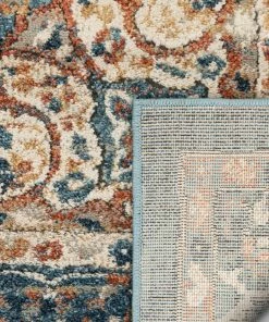 Well Woven Mariya Vintage Medallion Persian Blue Rug