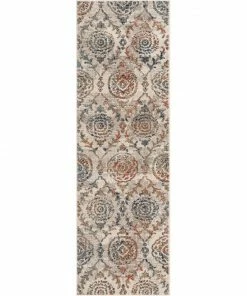 Well Woven Baird Modern Ogee Ivory Rug 24 Well Woven Baird Modern Ogee Ivory Rug