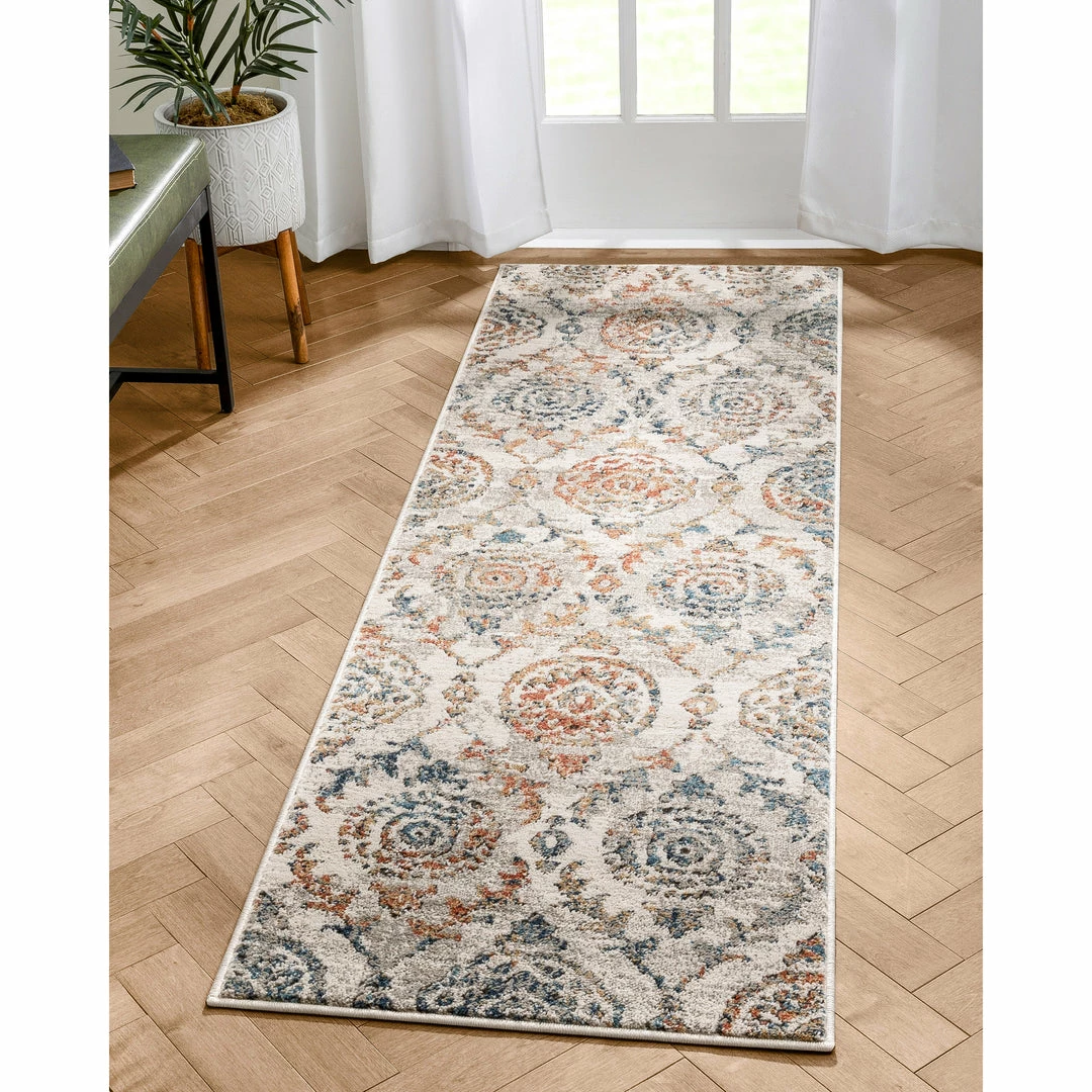 Well Woven Baird Modern Ogee Ivory Rug 10 Well Woven Baird Modern Ogee Ivory Rug