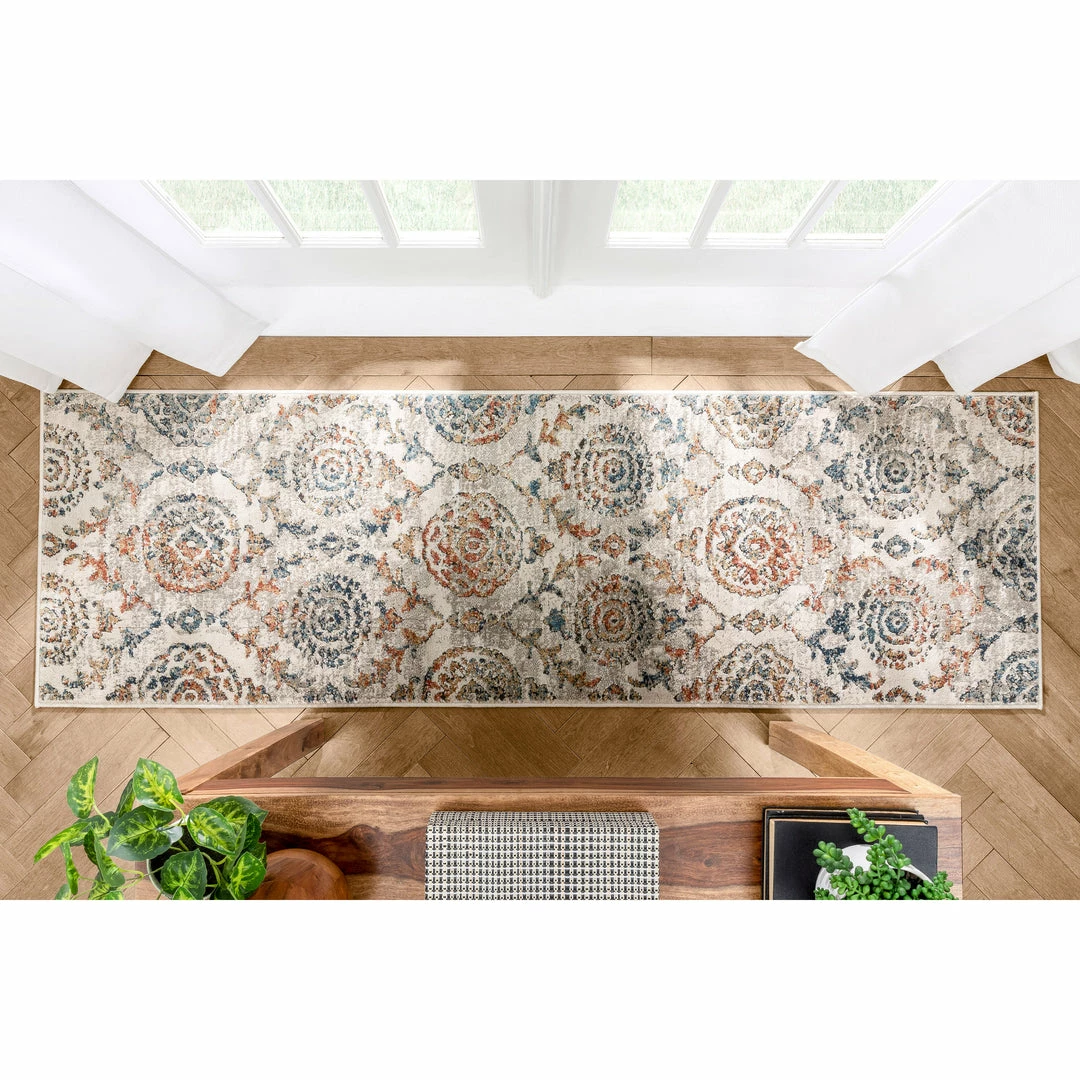 Well Woven Baird Modern Ogee Ivory Rug 9 Well Woven Baird Modern Ogee Ivory Rug