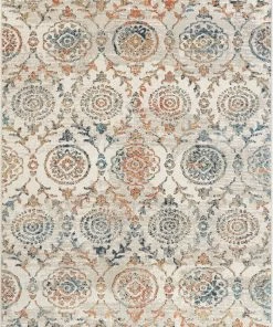 Well Woven Baird Modern Ogee Ivory Rug