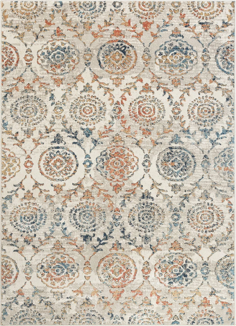 Well Woven Baird Modern Ogee Ivory Rug 1 Well Woven Baird Modern Ogee Ivory Rug