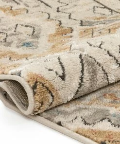 Well Woven Vanda Global Tribal Geometric Grey Rug