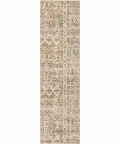 Well Woven Vanda Global Tribal Geometric Grey Rug