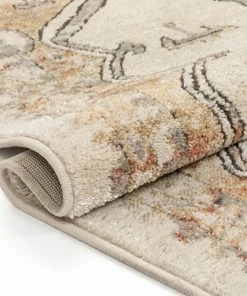 Well Woven Oliver Vintage Medallion Aztec Rust Cream Rug By Rebecca Propes