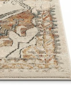 Well Woven Oliver Vintage Medallion Aztec Rust Cream Rug By Rebecca Propes