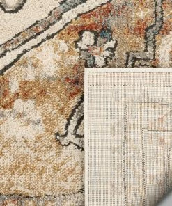 Well Woven Oliver Vintage Medallion Aztec Rust Cream Rug By Rebecca Propes