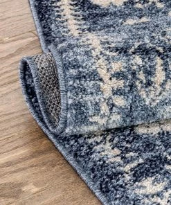 Well Woven Terni Vintage Tribal Medallion Blue Rug