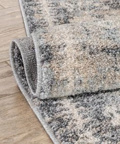 Well Woven Global Terni Vintage Tribal Medallion Light Blue Rug