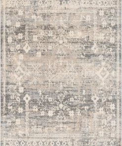 Well Woven Global Terni Vintage Tribal Medallion Light Blue Rug