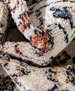 Well Woven Savona Persian Floral Medallion Red Rug