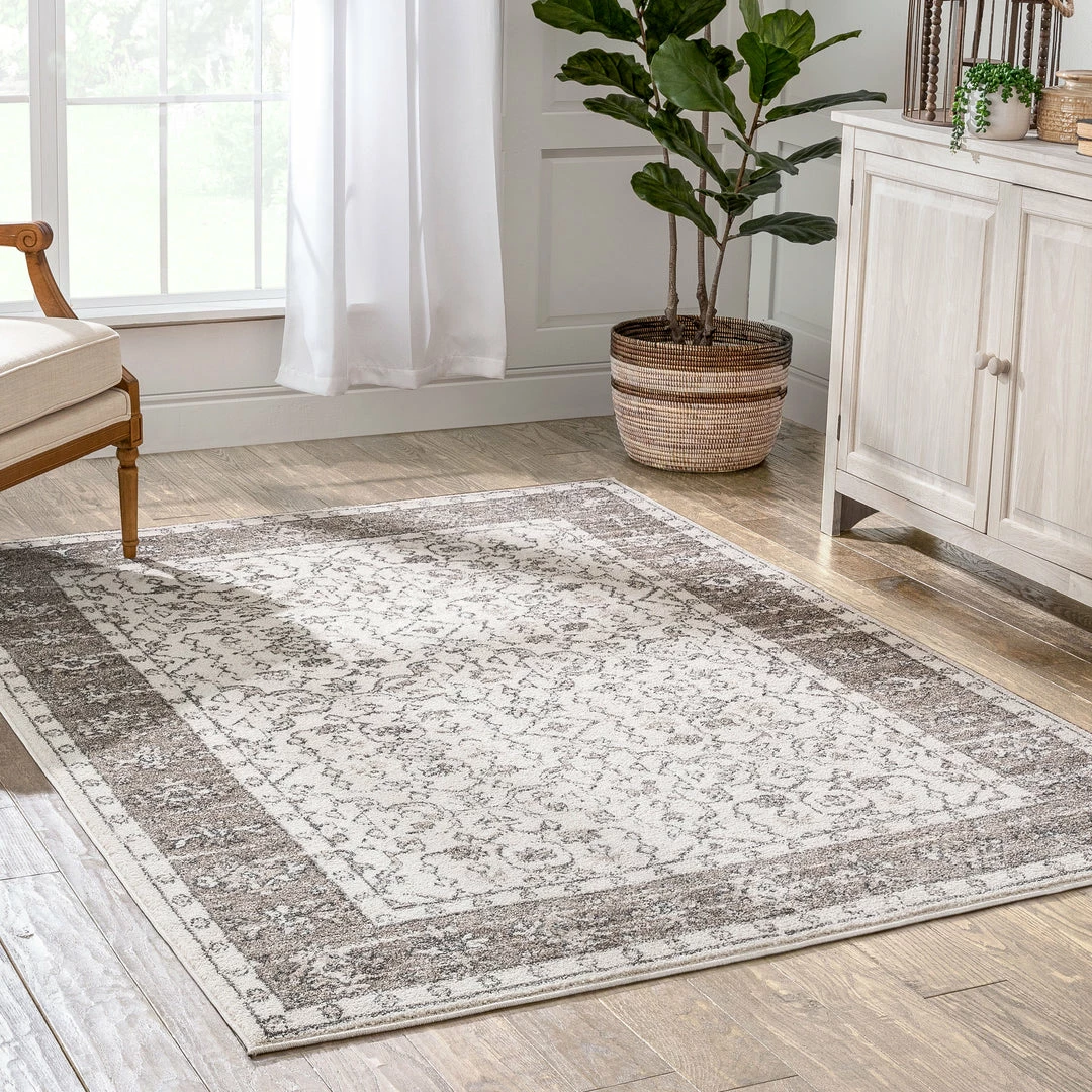 Well Woven Savona Persian Floral Medallion Brown Rug Global 8 Well Woven Savona Persian Floral Medallion Brown Rug Global