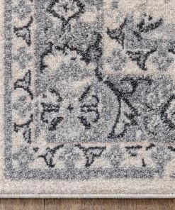 Well Woven Monza Vintage Medallion Oriental Grey Rug Global