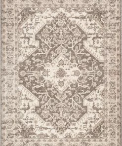 Well Woven Monza Vintage Medallion Oriental Brown Rug Global