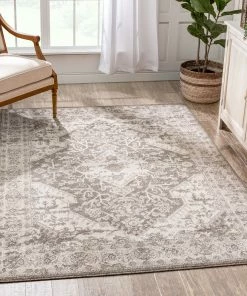 Well Woven Monza Vintage Medallion Oriental Brown Rug Global