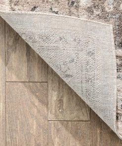 Well Woven Novara Vintage Oriental Medallion Pattern Beige Rug Global