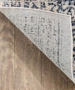 Well Woven Global Pesaro Vintage Oriental Medallion Light Blue Rug