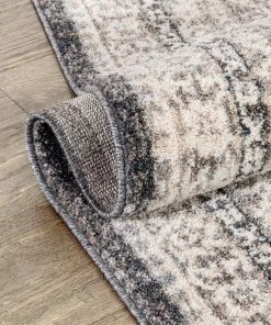 Well Woven Global Pesaro Vintage Oriental Medallion Brown Rug