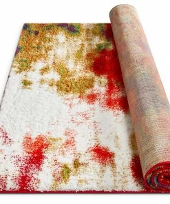 Well Woven Consta Multi Mid-Century Abstract Shag Rug