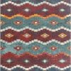 Well Woven Moroccan Ruidoso Blue Mid-Century Tribal Bohemian Rug