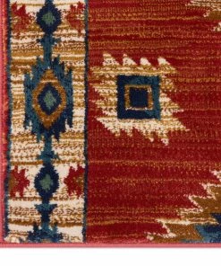 Well Woven Global Custom Size Runner Lea Southwestern Red Choose Your Width X Choose Your Length Hallway Runner Rug 9 Well Woven Global Custom Size Runner Lea Southwestern Red Choose Your Width X Choose Your Length Hallway Runner Rug