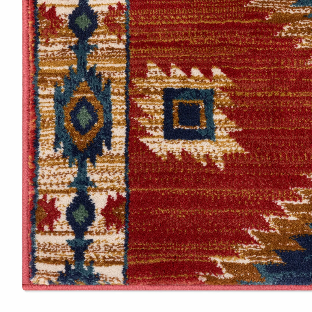Well Woven Global Custom Size Runner Lea Southwestern Red Choose Your Width X Choose Your Length Hallway Runner Rug 5 Well Woven Global Custom Size Runner Lea Southwestern Red Choose Your Width X Choose Your Length Hallway Runner Rug