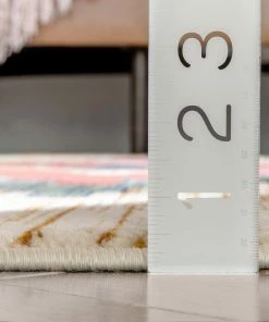 Well Woven Lea Cream Traditional Southwestern Tribal Rug Global